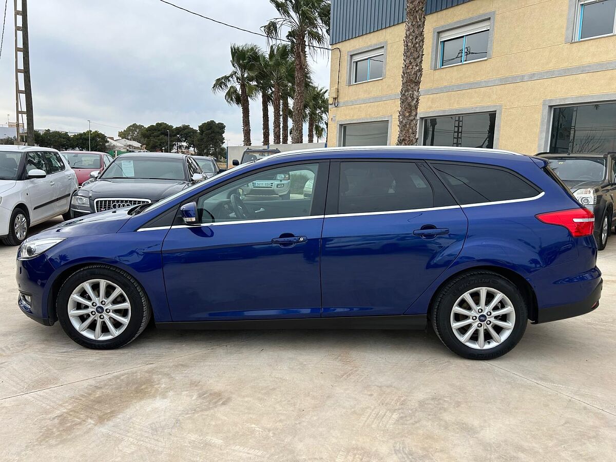 FORD FOCUS TITANIUM ESTATE 1.5 TDCI AUTO SPANISH LHD IN SPAIN 93000 MILES 2015